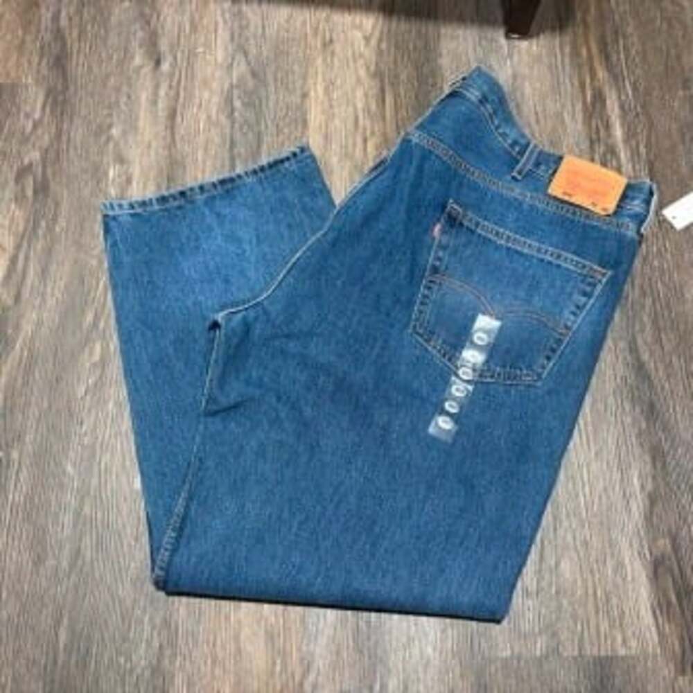 Mens Levis Strauss & Co Jeans Relaxed Fit 50x30 50 x 30 NEW